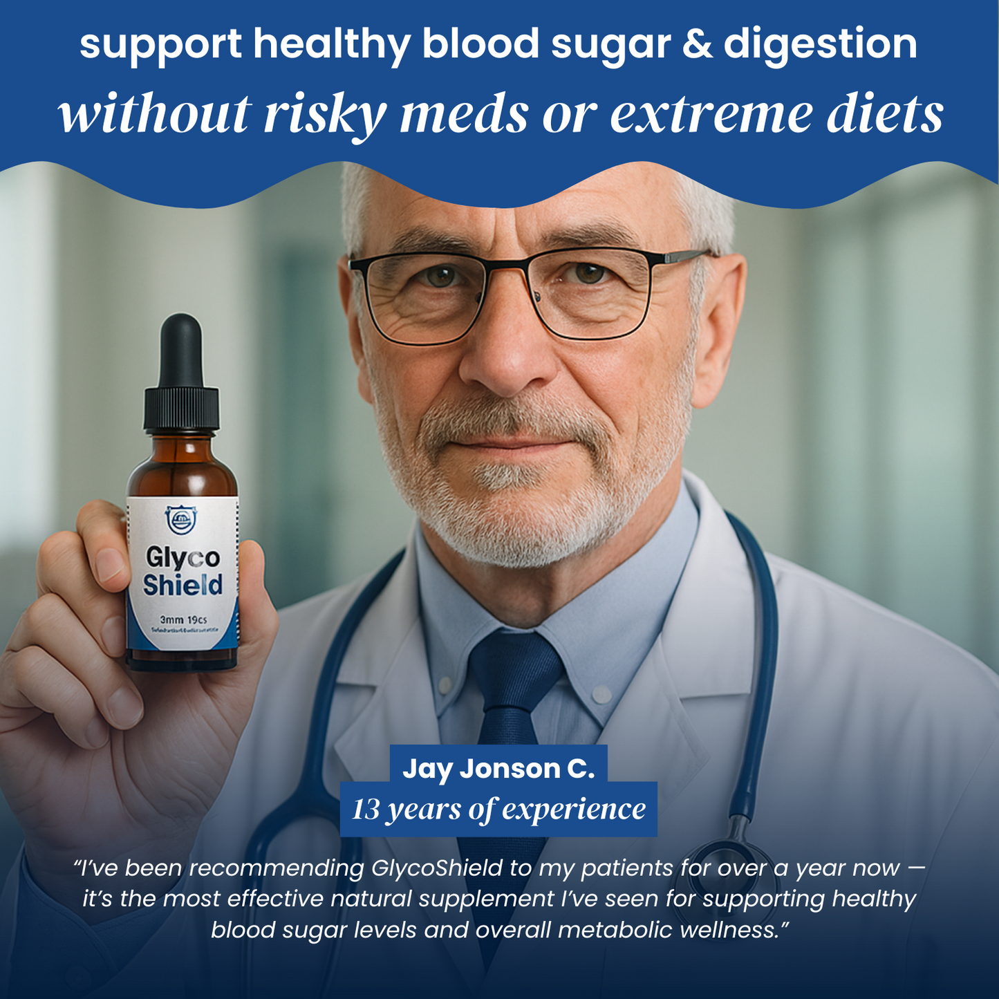 GlycoShield Drops - Natural Blood Sugar Support