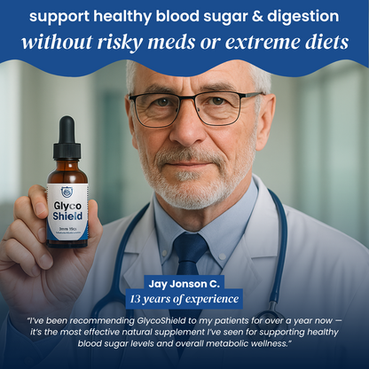 GlycoShield Drops - Natural Blood Sugar Support