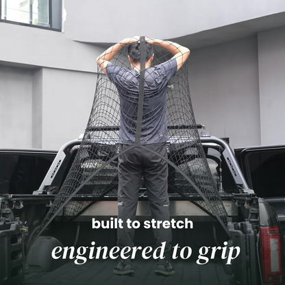 TruckGrip™- the ultimate elastic cargo net